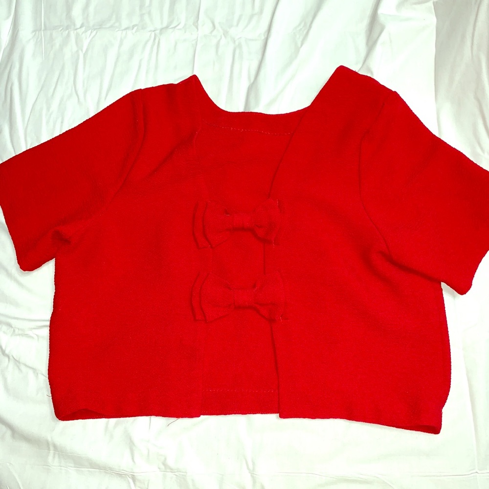 Red Crop Top ❣️